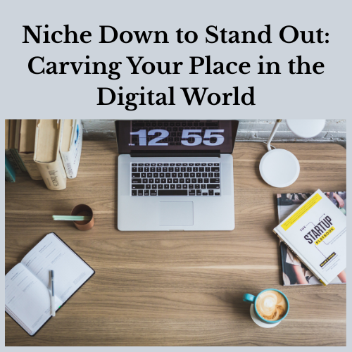Niche Down to Stand Out: Carving Your Place in the Digital World